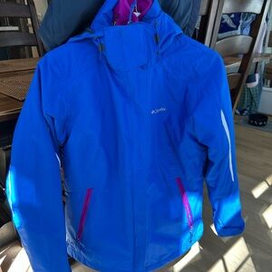 Columbia Blue Snow Jacket